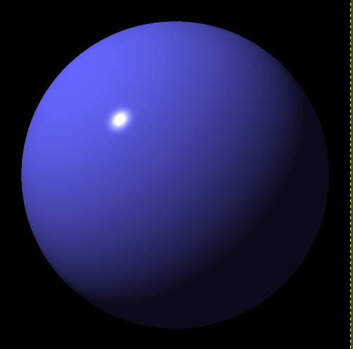 Sphere generated by Ray Tracer